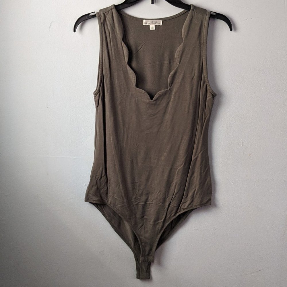Olive bodysuit